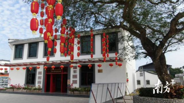 附城镇新山村景观。 附城镇新山村景观。