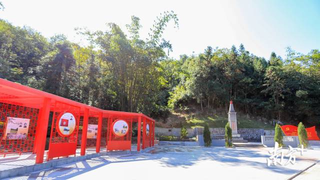 登塘镇世田村红色基地。 登塘镇世田村红色基地。
