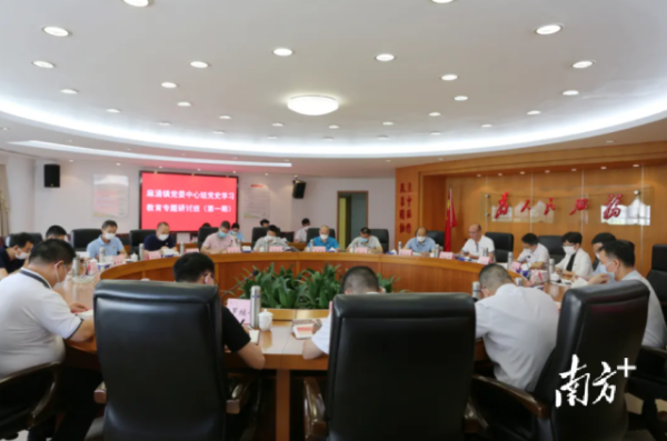 提高“政治三力”,麻涌全镇干部系统深入学党史